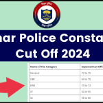 Bihar Police Constable Cut-Off 2024, Check Category-wise Male Female Previous Year Marks