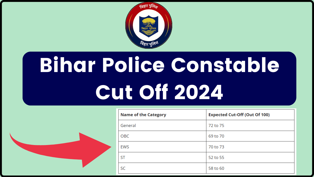 Bihar Police Constable Cut-Off 2024, Check Category-wise Male Female Previous Year Marks