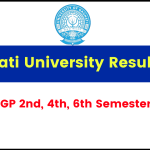 Gauhati University Result 2024 – GU FYUGP 2nd,4th,6th Semester Result