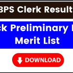 IBPS Clerk Result 2024, Check Preliminary Exam Merit List and Expected Cutoff