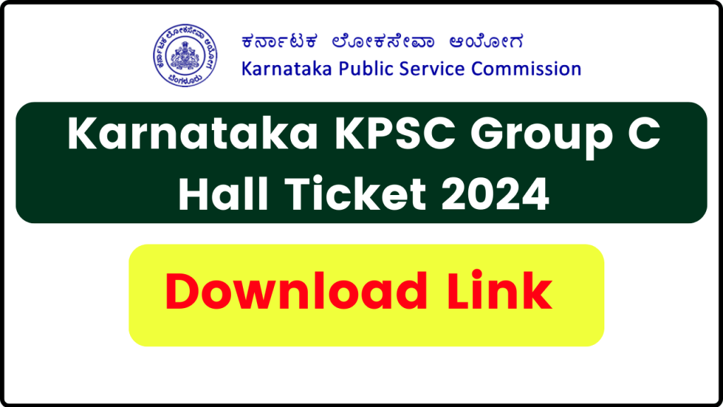 Karnataka KPSC Group C Hall Ticket 2024: Check Exam Date & Application Status