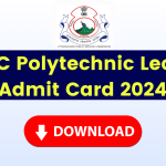 UKPSC Polytechnic Lecturer Admit Card 2024, psc.uk.gov.in Hall Ticket, Exam Date