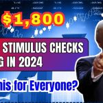 $1800 Trump Stimulus Checks Coming in 2024