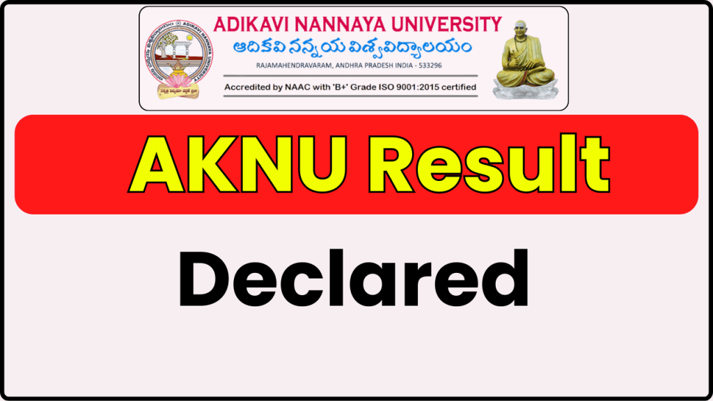 AKNU Result 2024 [Released]: Check UG/PG Result Link