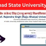 Allahabad State University Result 2024 OUT; BA BSc BCom UG/PG Semester Exam Result