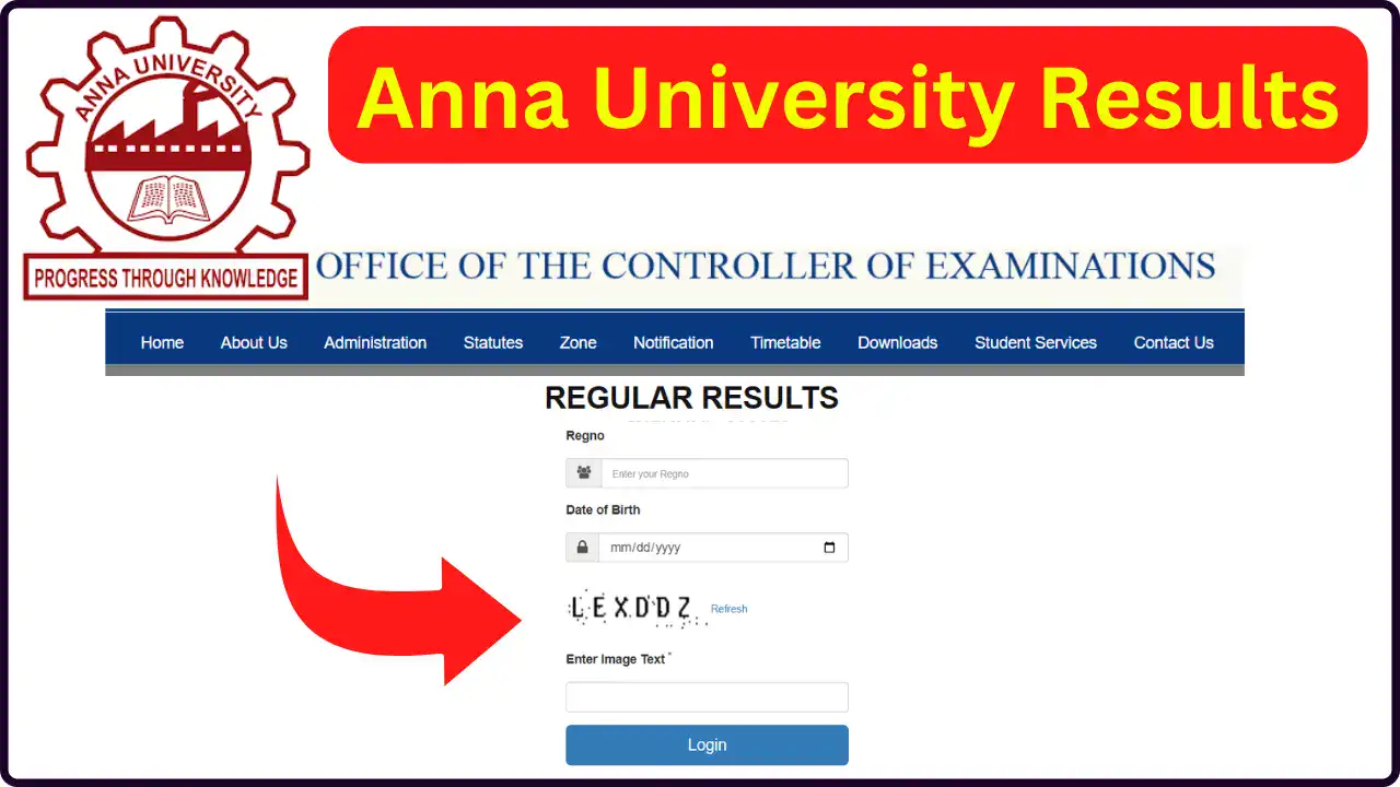 Anna University Results 2024 (Declared): Check UG, PG Sem Exam Result @annauniv.edu