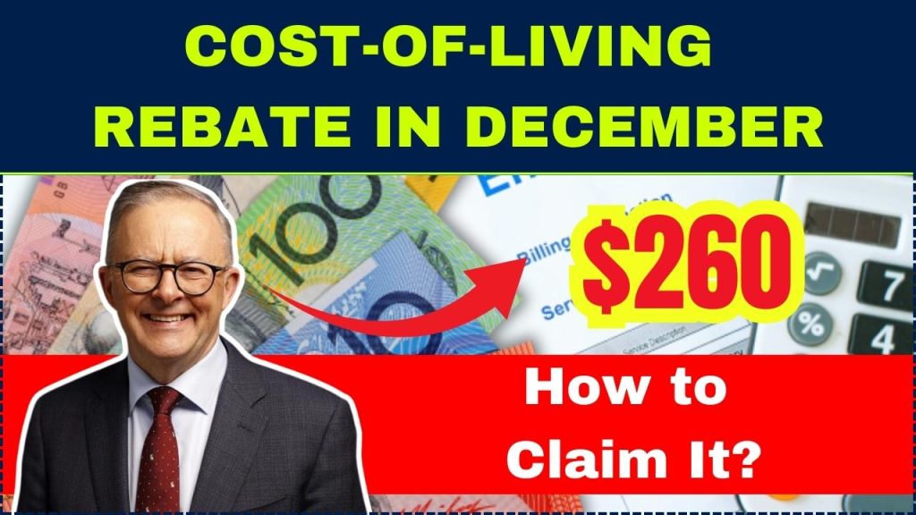 Australia $260 Cost-of-Living Rebate in December