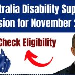 Australia Disability Support Pension for November 2024