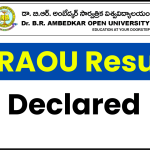 BRAOU Result 2024 (Declared): Dr BR Ambedkar Open University BA, B.Sc, MA, M.Sc Sem Results