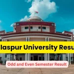 Bilaspur University Result 2024 (OUT) @bilaspuruniversity.ac.in; Download UG/PG Result