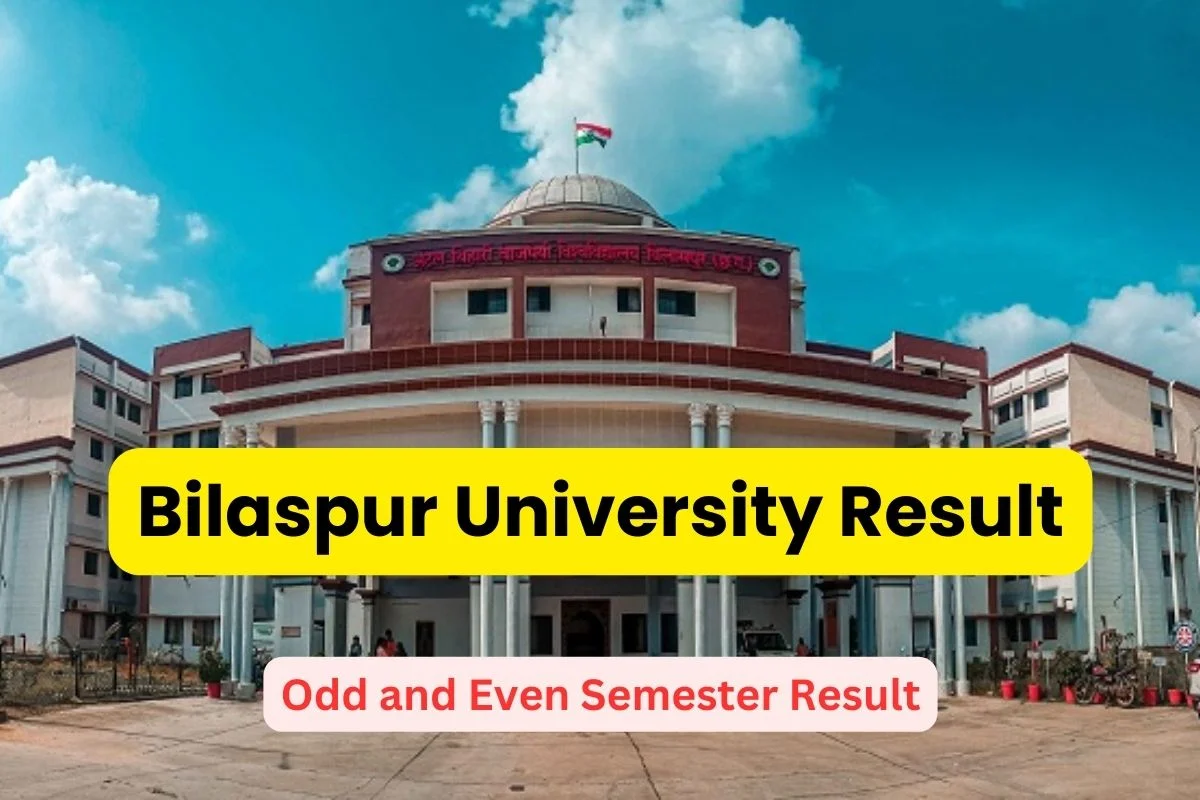 Bilaspur University Result 2024 (OUT) @bilaspuruniversity.ac.in; Download UG/PG Result