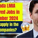 Canada LMIA Approved Jobs in December