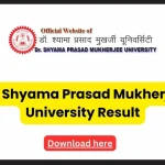 DSPMU Result 2024 [OUT] - Download B.A., B.Sc, B.Com, MA, MSc, BBA Degree Results