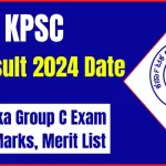 KPSC JE Result 2024 Date, Check Karnataka Group C Exam Cut off Marks, Merit List