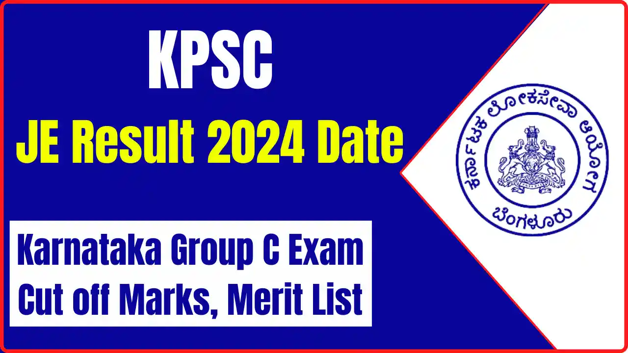 KPSC JE Result 2024 Date, Check Karnataka Group C Exam Cut off Marks, Merit List