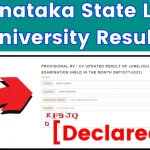 KSLU Result 2024 Declared: Download UG/PG Result at kslu.karnataka.gov.in