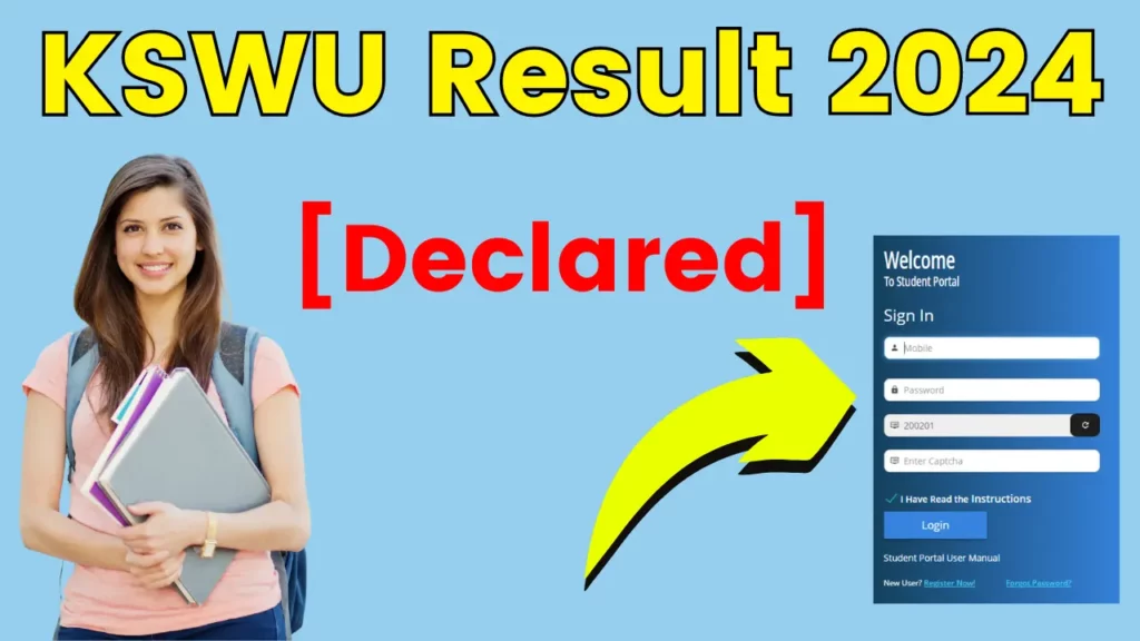 KSWU Result 2024 {Announced} - Download kswu.ac.in Akkamahadevi Women University UG PG Result