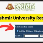 Kashmir University Result 2024 (Declared): Check BA, B.Com Odd/Even Semester Results