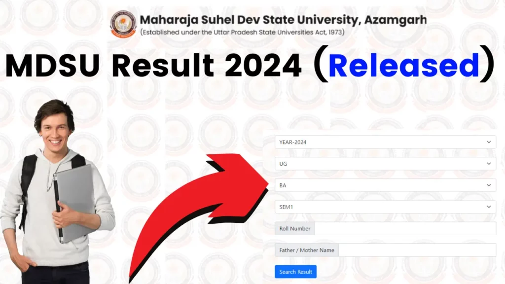 MDSU Result 2024 (Released) - Download BA BSc BCom 1st, 2nd, 3rd Year Results @ mdsuexam.org