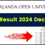 NOU Result 2024 Declared - Check Nalanda Open University UG PG Results at nou.ac.in