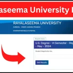 Rayalaseema University Results 2024 [OUT]: RUK UG/PG Result