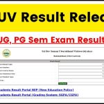 SDSUV Result 2024 (Released): Check UG, PG Sem Exam Results