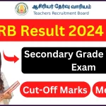 TN TRB Result 2024 Date- Check Secondary Grade Teacher Exam Cut-Off Marks, Merit List