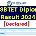 TS SBTET Diploma Results 2024 (Declared): Download Odd/Even Semester Exam Result