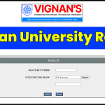 Vignan University Result 2024 Released: Check BCA, B.Tech, BBA, B.Sc Exam Result